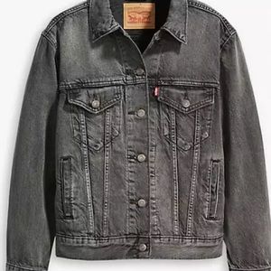 ***Sold*** NWT Exboyfriend Trucker Jacket